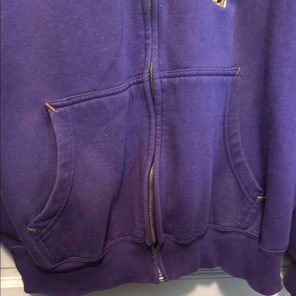 NFL Minnesota Vikings Purple and Gold Hoodie - Picture 8 of 9